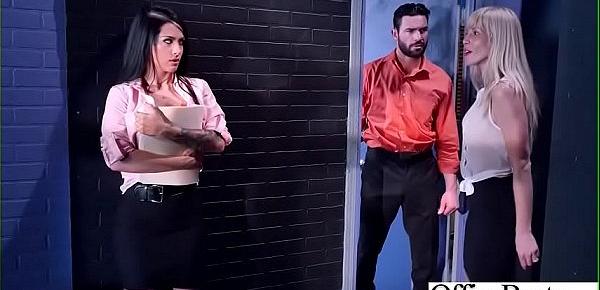  (Katrina Jade) Big Tits Sluty Girl In Hardcore Sex In Office clip-14